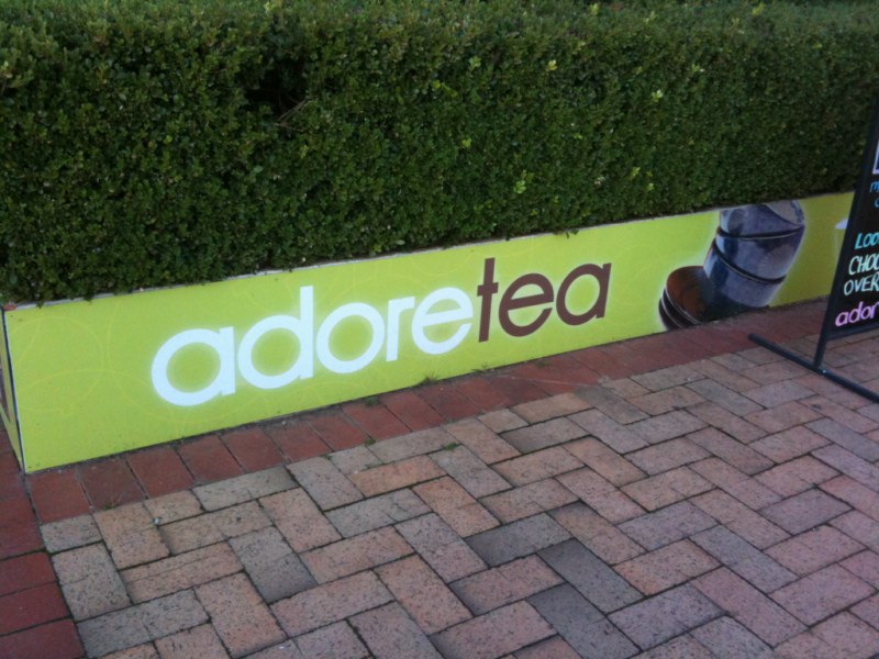 Adore Tea Sign